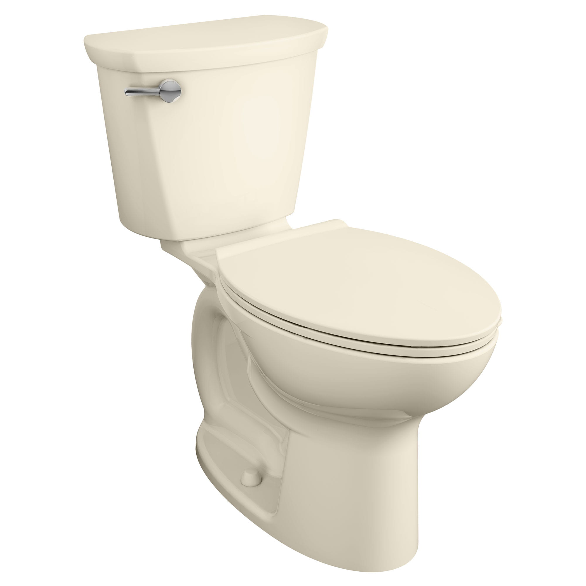 Cadet PRO Two Piece 128 gpf 48 Lpf Compact Chair Height Elongated 14 Inch Rough Toilet Less Seat BONE